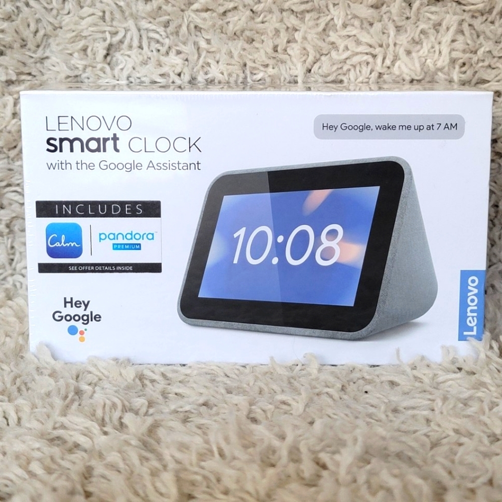 Lenovo Smart Clock with Google Assist